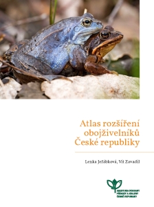 Titulní strana Atlasu rozšíření obojživelníků.