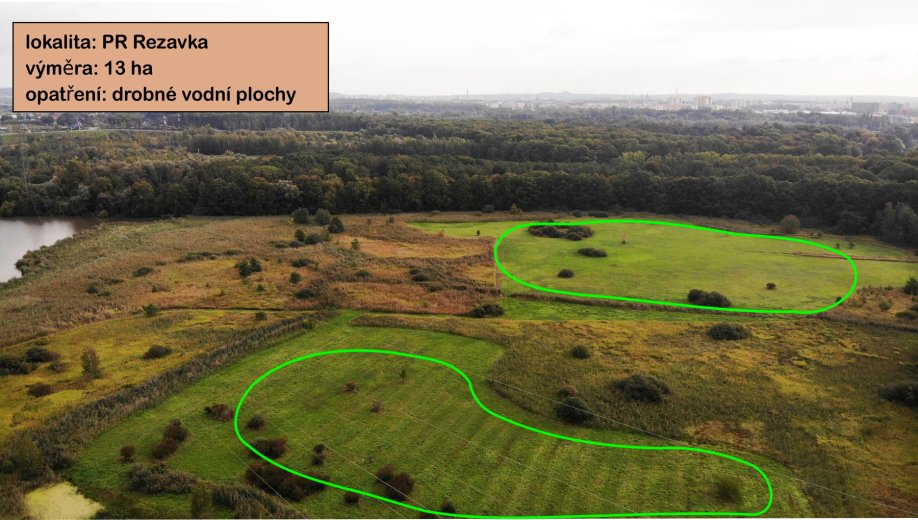 Kompenzační opatření za újmu – vlečka Mošnov